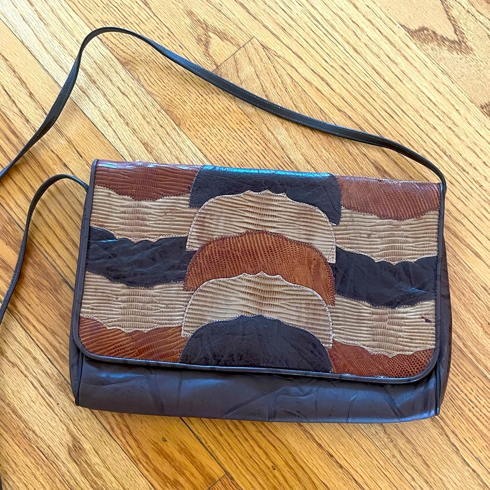 Carlos Falchi Snake Handbag